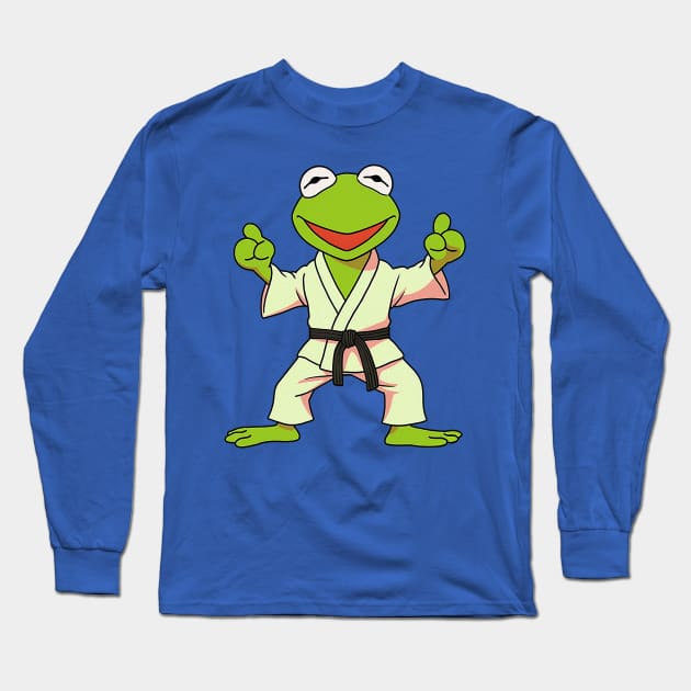 kermit the frog Long Sleeve T-Shirt by lets find pirate